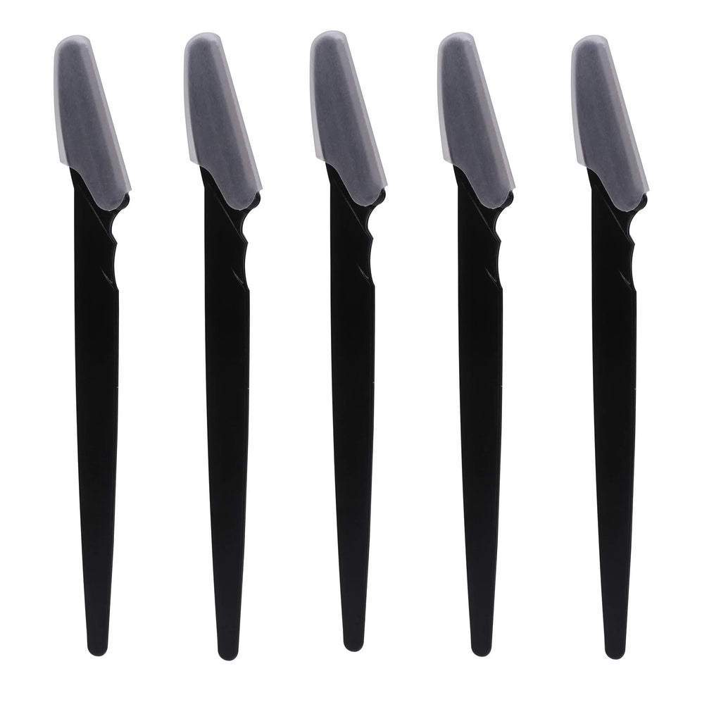 5/10/30/40 Pcs Eyebrow & Face Razor Set for Women and Men – Precision Hair Trimmer & Shaver with Protective Cover | Safe Facial Hair Remover