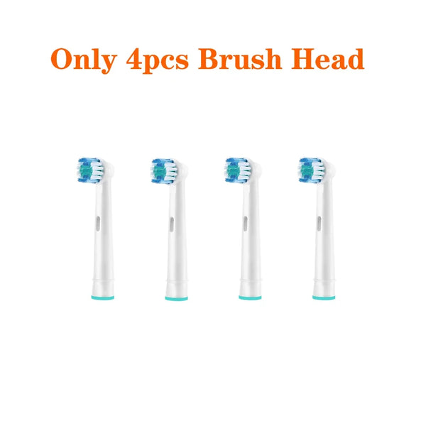 Intelligent Rotating Electric Toothbrush – Rechargeable Smart Tooth Cleaner Compatible with Oral-B Brush Heads | Deep Cleaning Automatic Toothbrush