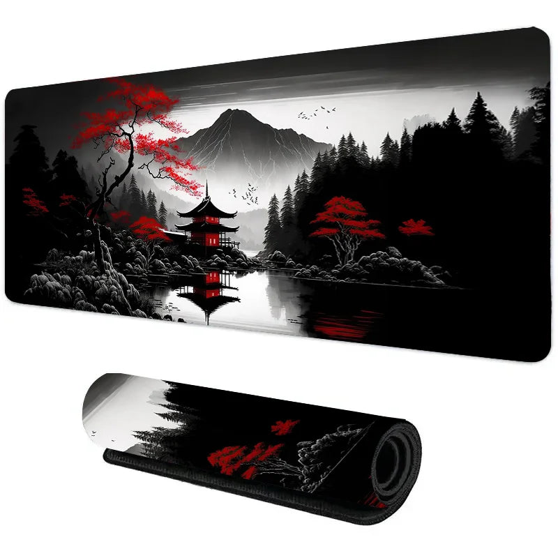 Night Moonlight Large Mouse Pad – Non-Slip Gaming & Office Desk Mat for Laptop, PC, and Esports Players