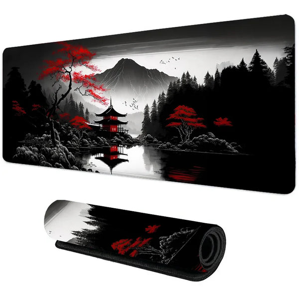 Night Moonlight Large Mouse Pad – Non-Slip Gaming & Office Desk Mat for Laptop, PC, and Esports Players
