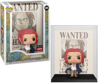 Pop! Animation: One Piece - Shanks (Wanted Poster) Shared Exclusive Sticker Main image