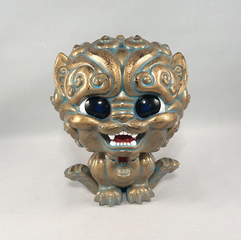 Shi-Shi the Tiny Guardian 6-inch Resin Statue - Bronze Edition Main image
