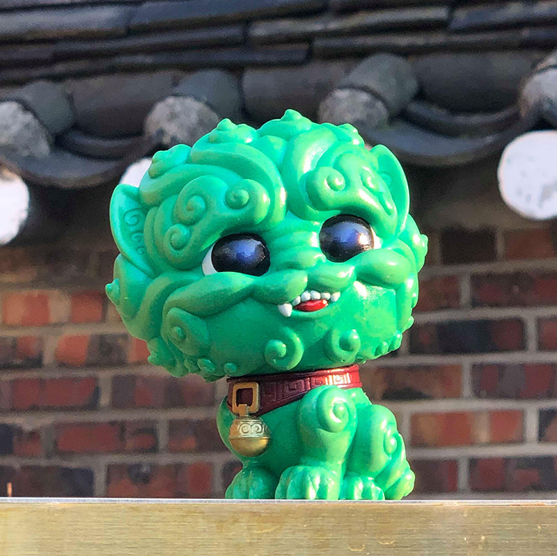 Shi-Shi the Tiny Guardian 4-inch Sofubi Vinyl Figure - Jade Edition - Collectors World Toys