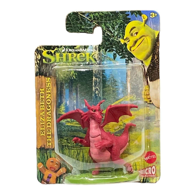 Elizabeth The Dragoness Micro Figure / Cake Topper - Shrek - Hover Image