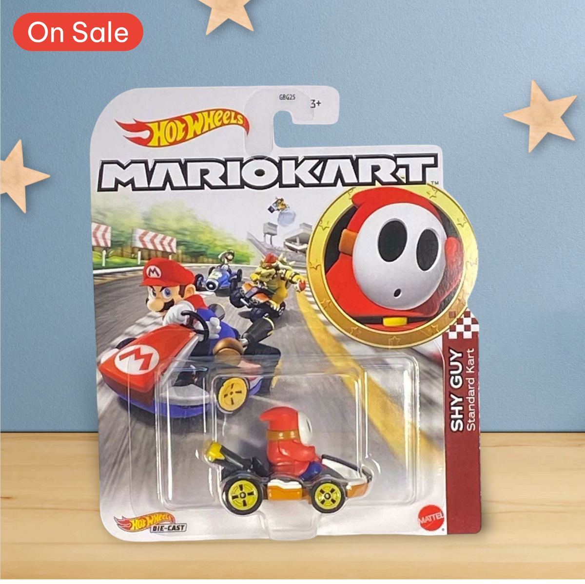 Hot Wheels Mario Kart: Shy Guy Standard Kart