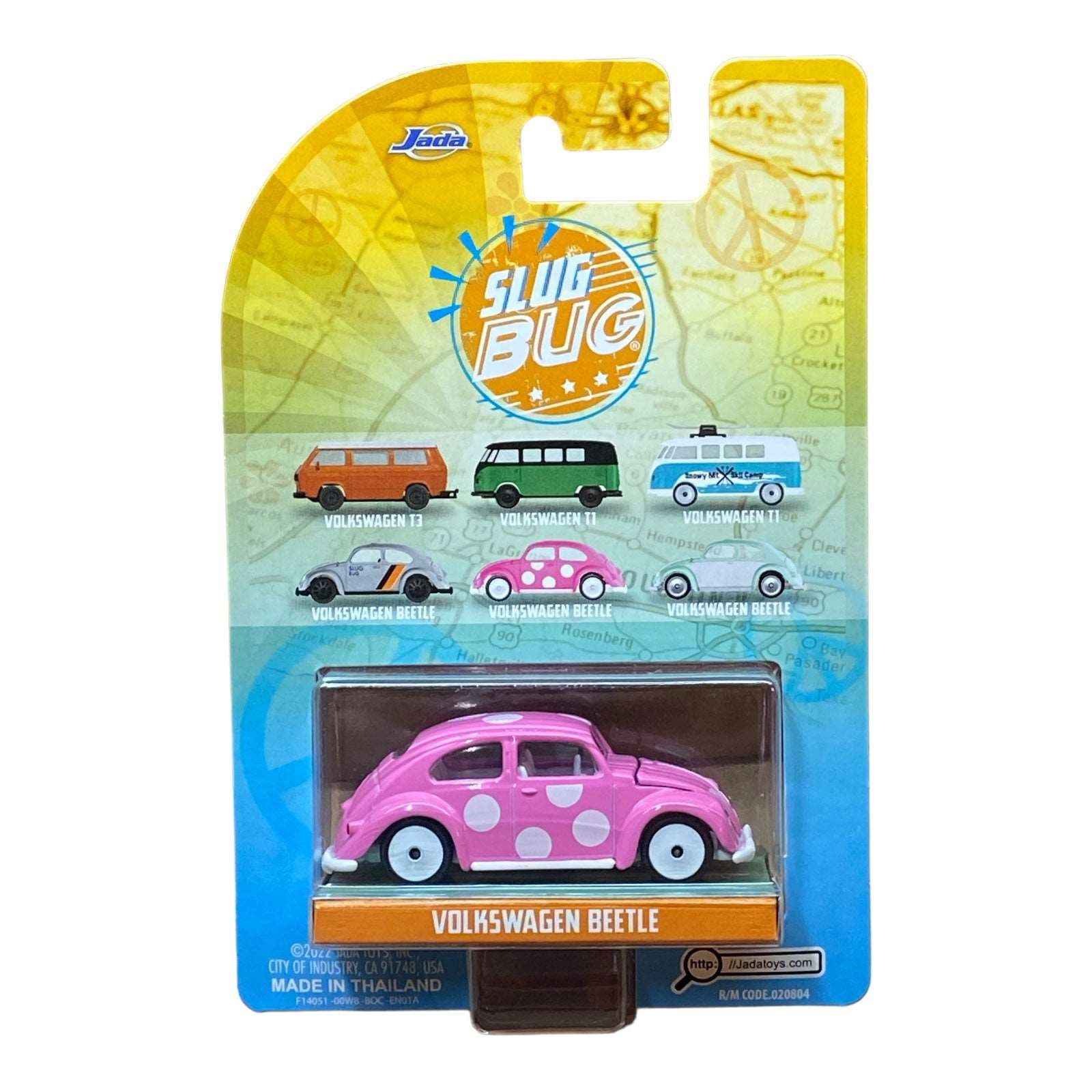 Jada Toys Volkswagen Beetle - Punch Buggy / Slug Bug Secondary image
