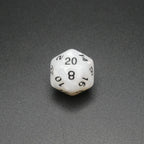 Snowy Owl - 7 Piece DnD Dice Set | Acrylic RPG Gaming Dice - Collectors World Toys