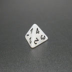 Snowy Owl - 7 Piece DnD Dice Set | Acrylic RPG Gaming Dice - Collectors World Toys