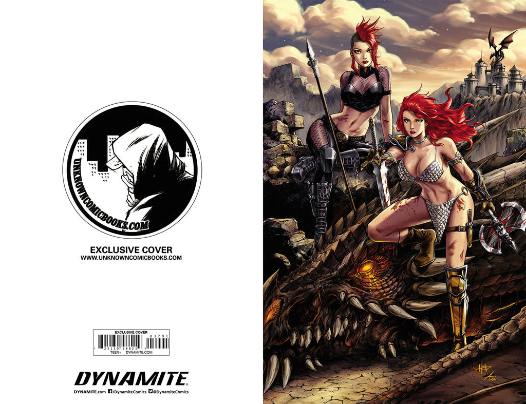 Red Sonja Age Of Chaos #3 Unknown Comics Creees Exclusive Virgin Var (03/18/2020) - Collectors World Toys