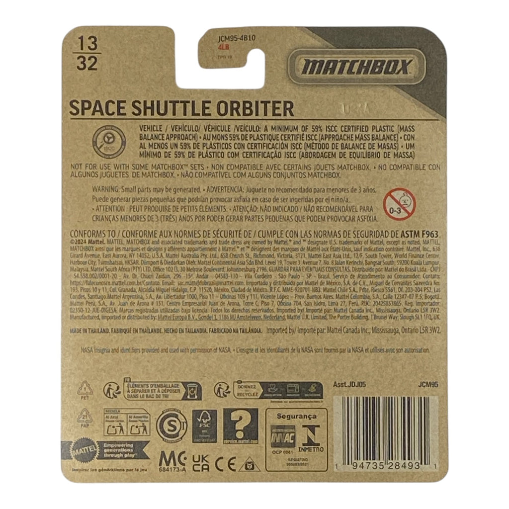 Matchbox Space Shuttle Orbiter - Sky Busters Series 13/32 - Collectors World Toys