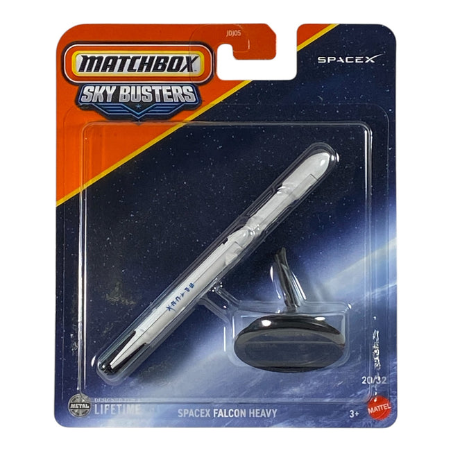 Matchbox SpaceX Falcon Heavy - Sky Busters Series 20/32 - Collectors World Toys Hover Image