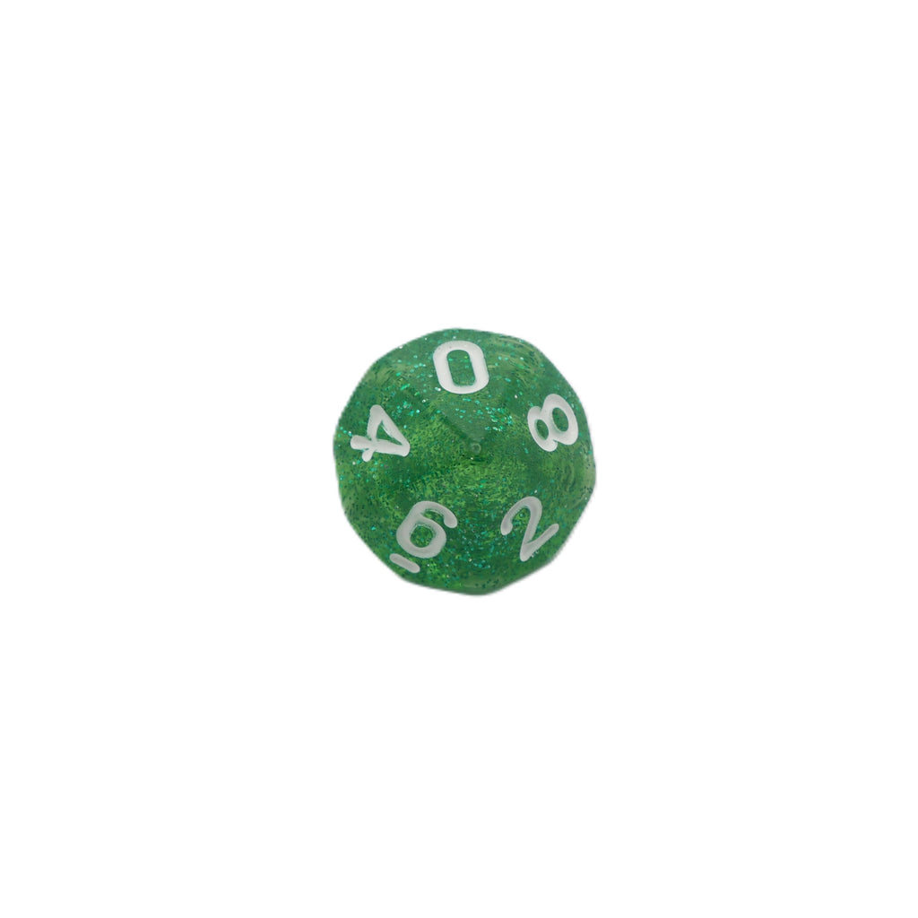 Spearmint Drop - 7 Piece DnD Dice Set | Acrylic RPG Gaming Dice - Collectors World Toys