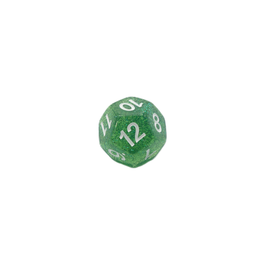 Spearmint Drop - 7 Piece DnD Dice Set | Acrylic RPG Gaming Dice - Collectors World Toys