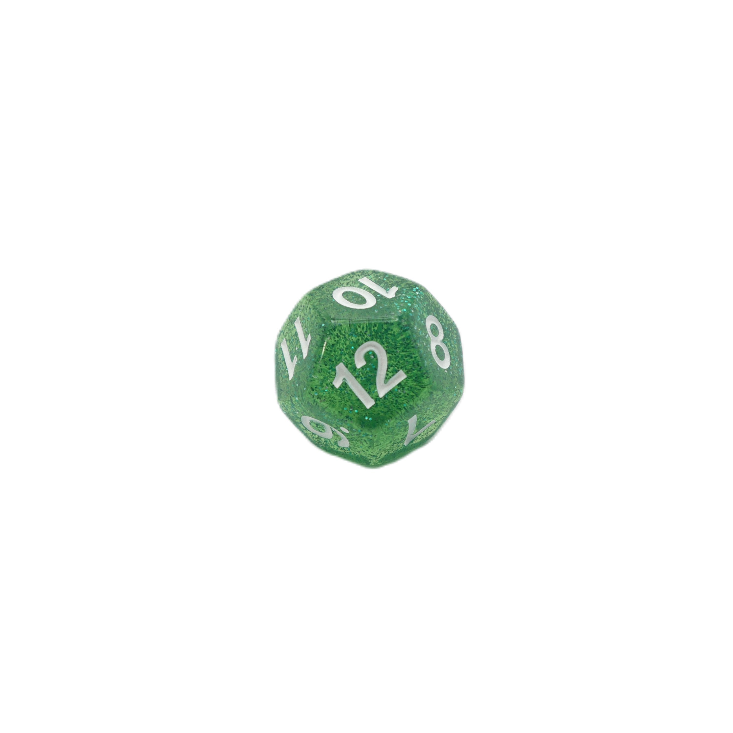 Spearmint Drop - 7 Piece DnD Dice Set | Acrylic RPG Gaming Dice - Collectors World Toys