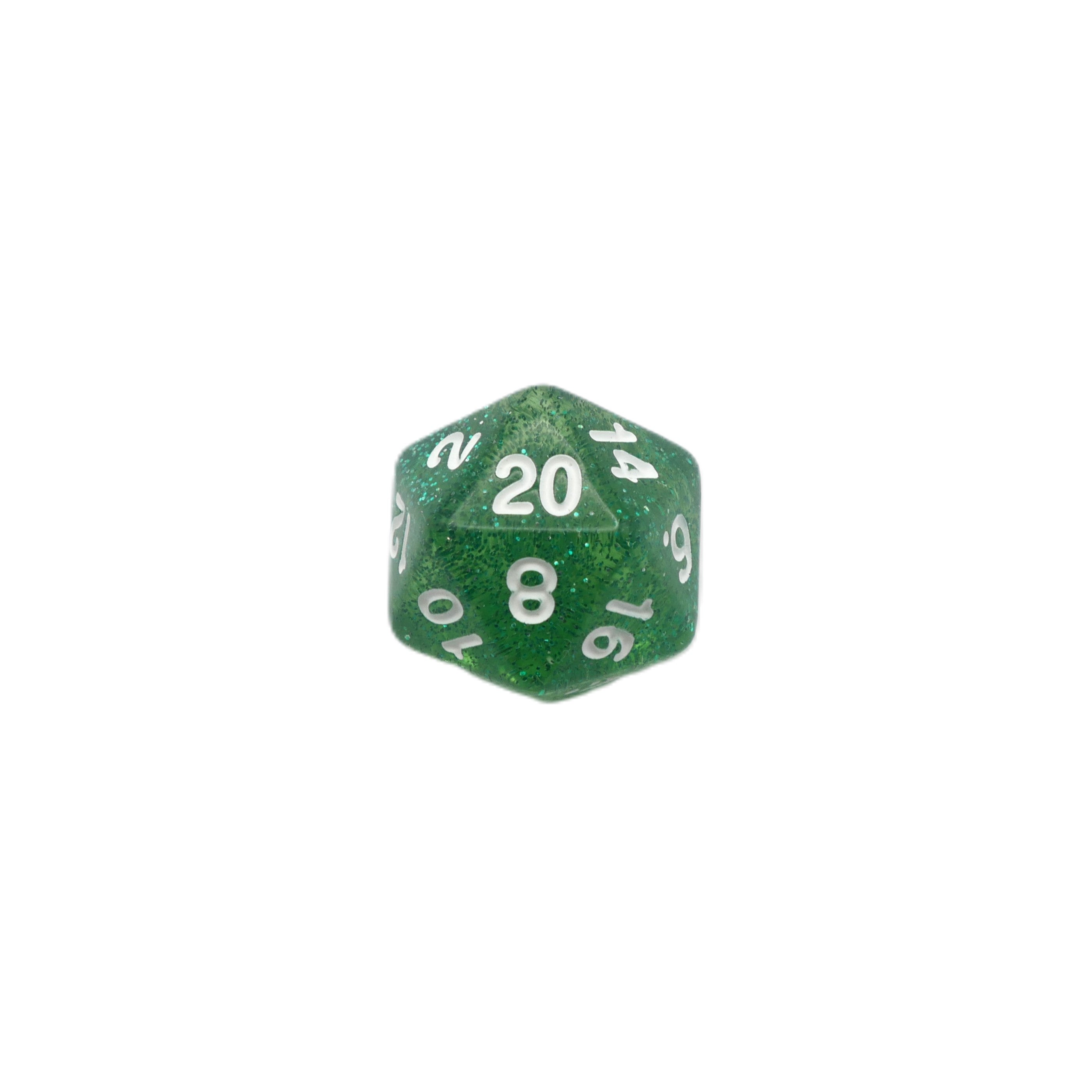 Spearmint Drop - 7 Piece DnD Dice Set | Acrylic RPG Gaming Dice - Collectors World Toys