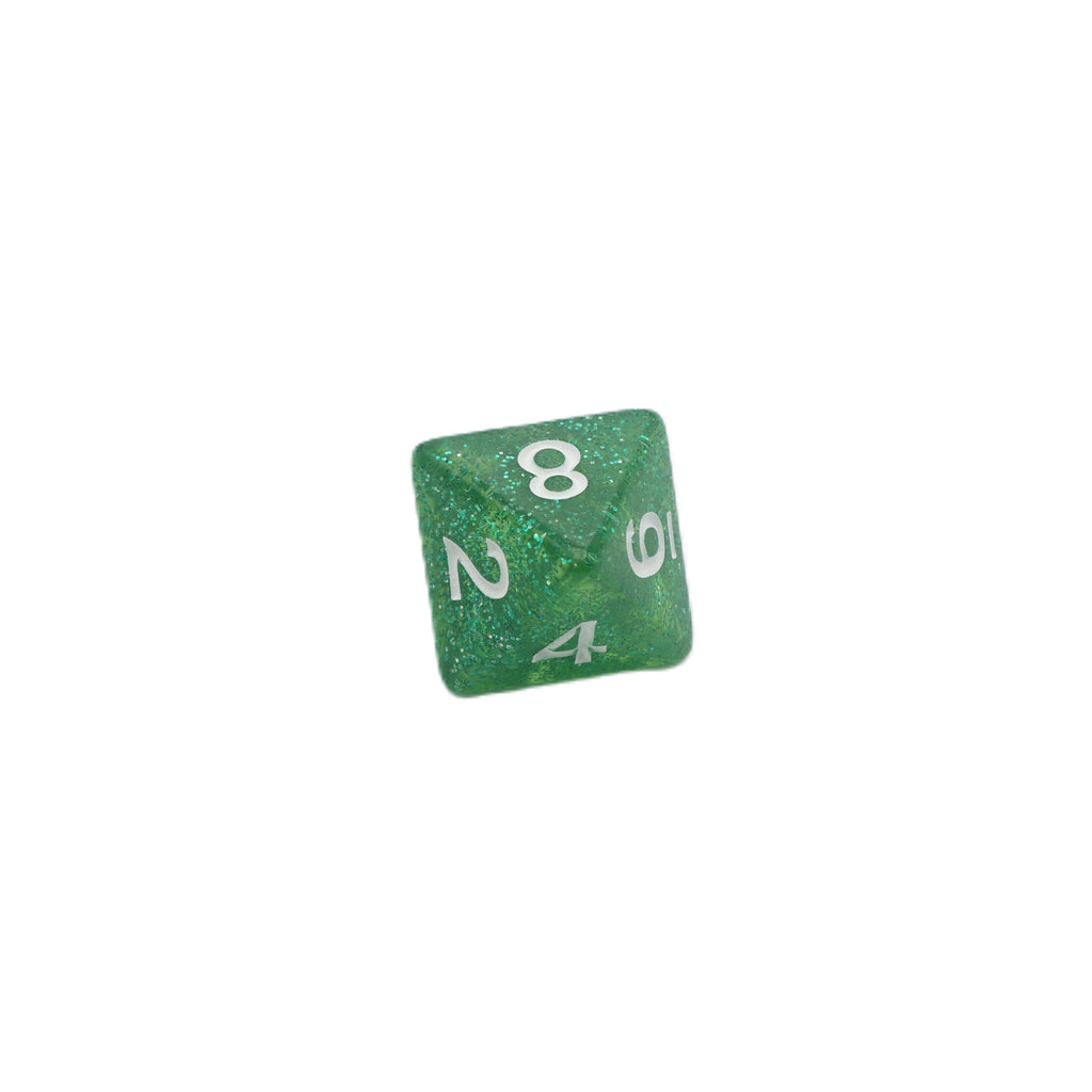 Spearmint Drop - 7 Piece DnD Dice Set | Acrylic RPG Gaming Dice - Collectors World Toys