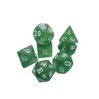 Spearmint Drop - 7 Piece DnD Dice Set | Acrylic RPG Gaming Dice - Collectors World Toys