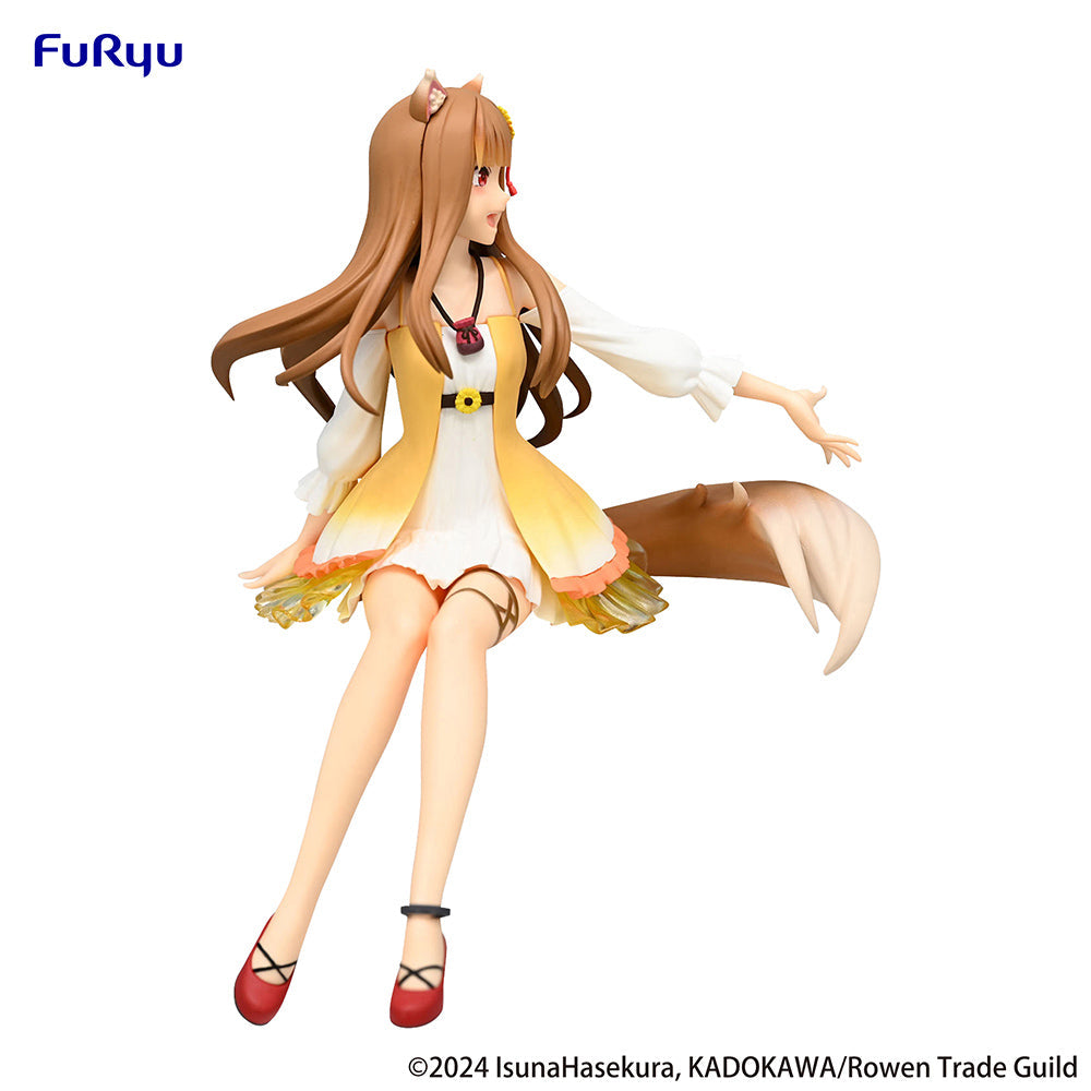 Spice And Wolf Holo Sunflower Dress Noodle Stopper Figure - Collectors World Toys