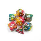 Spiral Lollipop - 7 Piece DnD Dice Set | Acrylic RPG Gaming Dice - Collectors World Toys