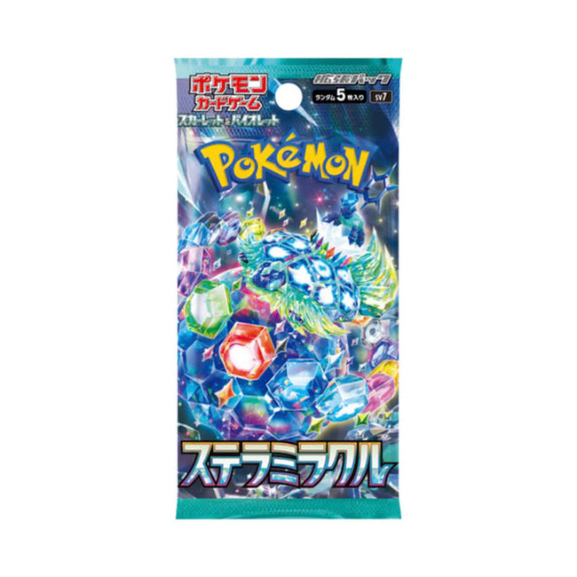 Pokémon TCG Japan - Stellar Miracle sv7 - Japanese Booster Pack (1 Booster Pack) - Collectors World Toys Hover Image