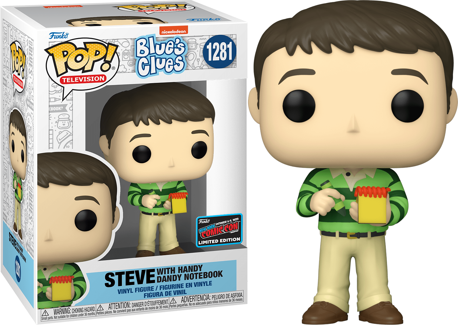 Steve With Handy Dandy Notebook Main image