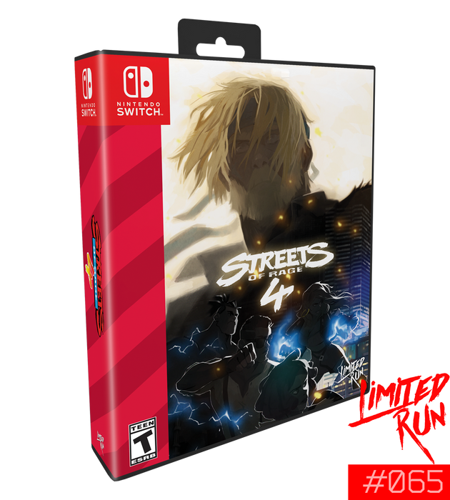 Limited Run Games #065: Streets of Rage 4 (Classic Edition) (Nintendo Switch) Main image