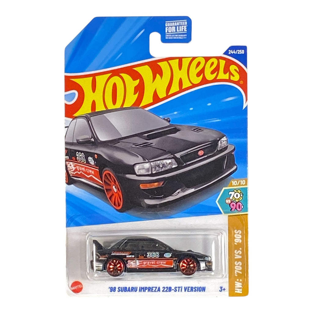 Hot Wheels '98 Subaru Impreza 22B-STi Version | '70s VS. '90s Series 10/10