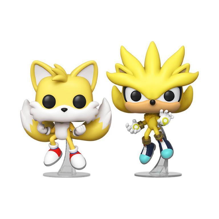 Pop! Games: Sonic the Hedgehog - Super Tails & Super Silver (2-Pack) Main image