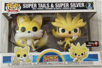 Pop! Games: Sonic the Hedgehog - Super Tails & Super Silver (2-Pack)