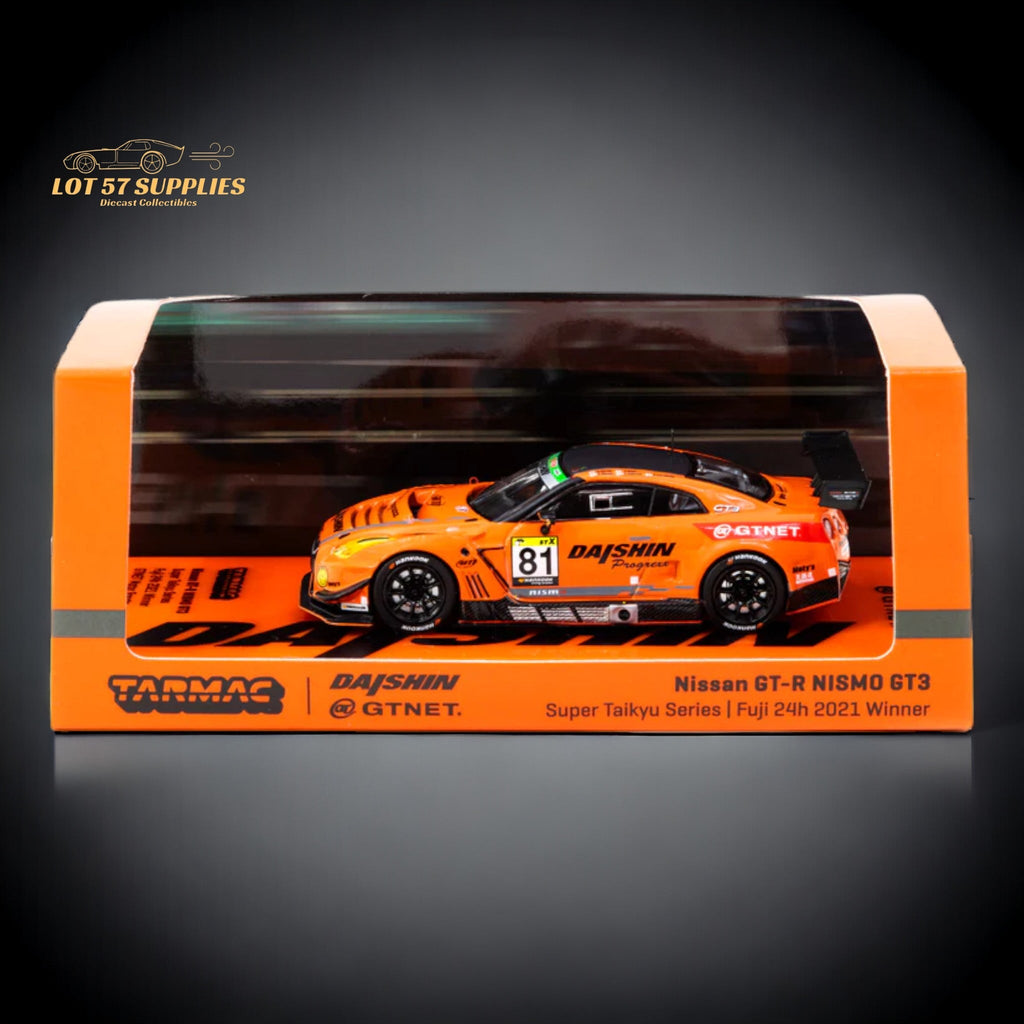 Tarmac Works Nissan GT-R R35 NISMO GT3 Super Taikyu Series 2021 #81 Winner 1:64 T64-035-21ST81 - Collectors World Toys