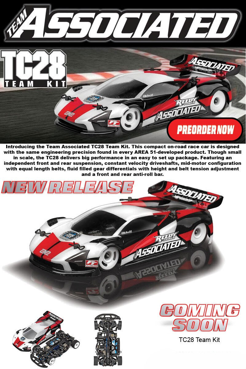 Team Associated TC28 Team Kit. (PRE-ORDER) Shipping early June 2026