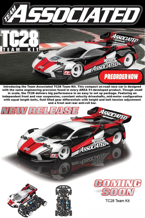 Team Associated TC28 Team Kit. (PRE-ORDER) Shipping early June 2026