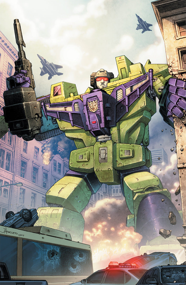 Transformers #18 Unknown Comic Jay Anacleto Exclusive Virgin Var (03/12/2025) - Collectors World Toys Main image