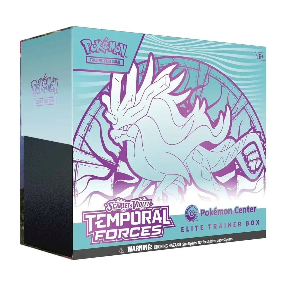Scarlet & Violet: Temporal Forces - Elite Trainer Box (Walking Wake) (Pokemon Center Exclusive) Main image