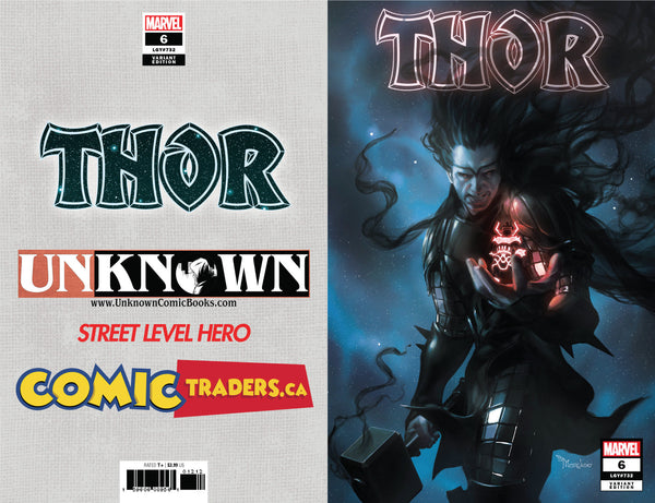 Thor #6 Unknown Comics Miguel Mercado Exclusive Var (08/19/2020) - Collectors World Toys
