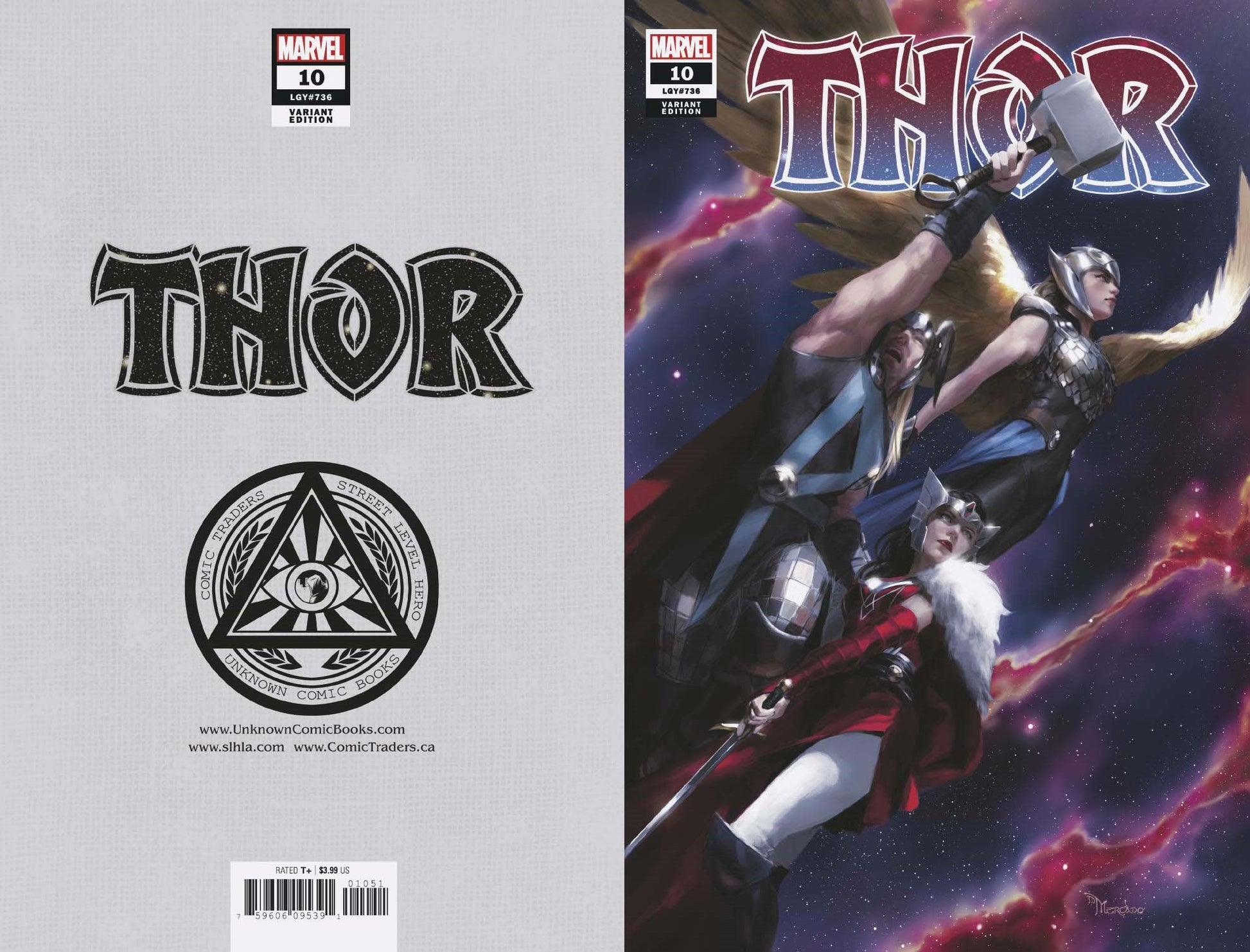 Thor #10 Unknown Comics Miguel Mercado Exclusive Var (12/02/2020) - Collectors World Toys