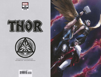 Thor #10 Unknown Comics Miguel Mercado Exclusive Virgin Var (12/02/2020) - Collectors World Toys