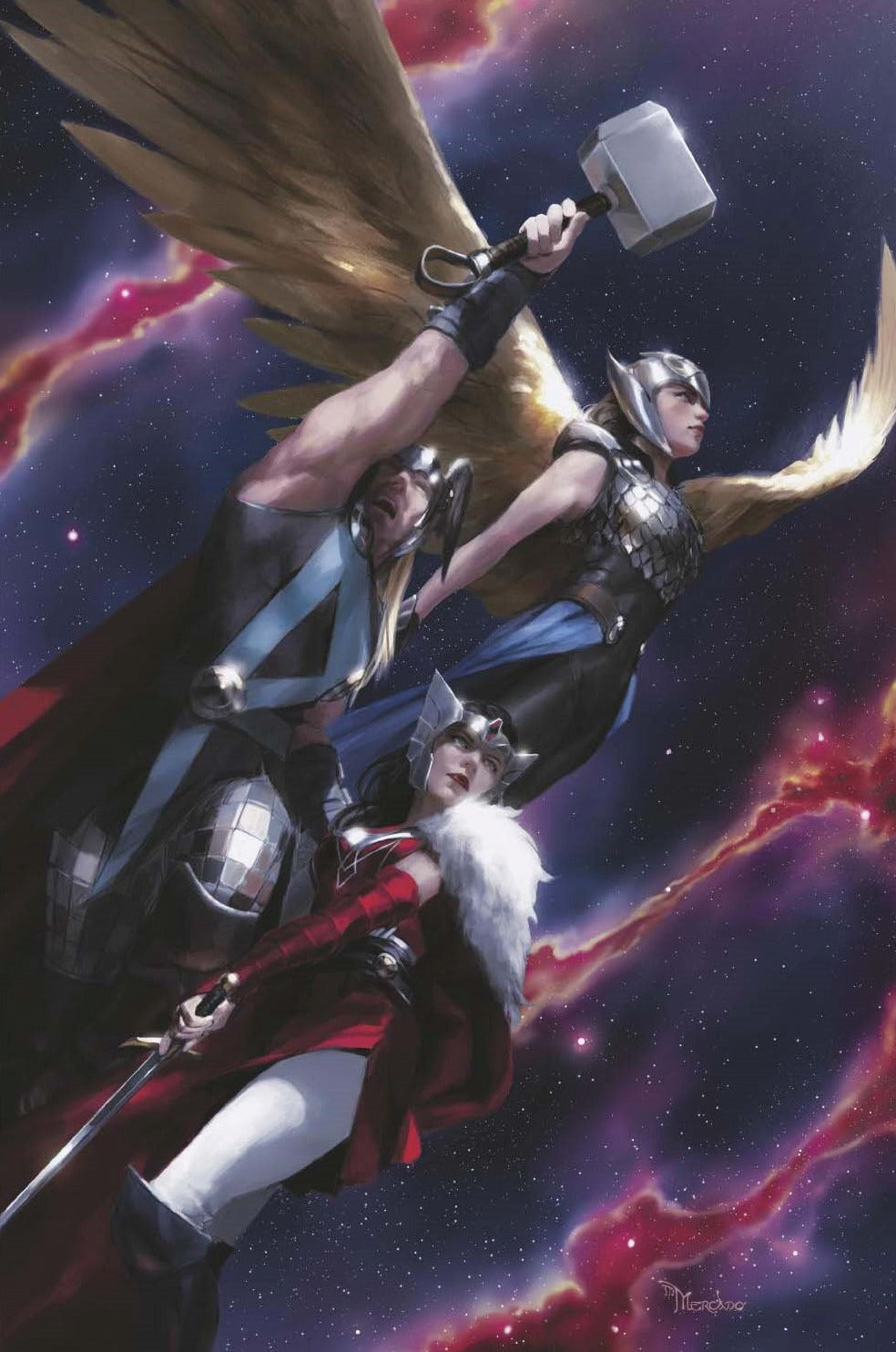 Thor #10 Unknown Comics Miguel Mercado Exclusive Virgin Var (12/02/2020) - Collectors World Toys Main image