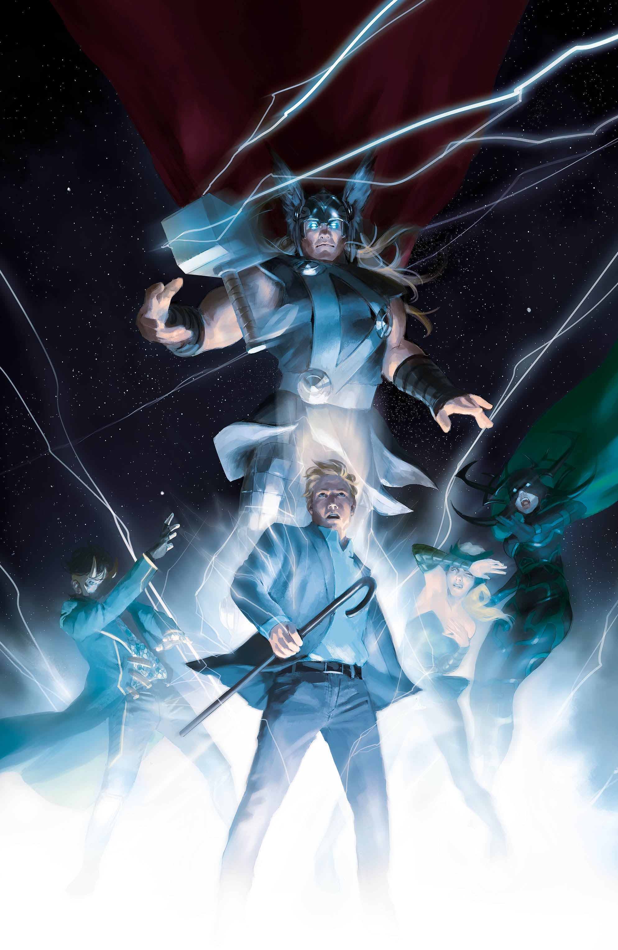Thor #9 Unknown Comics Miguel Mercado Exclusive Virgin Var (11/04/2020) - Collectors World Toys Main image