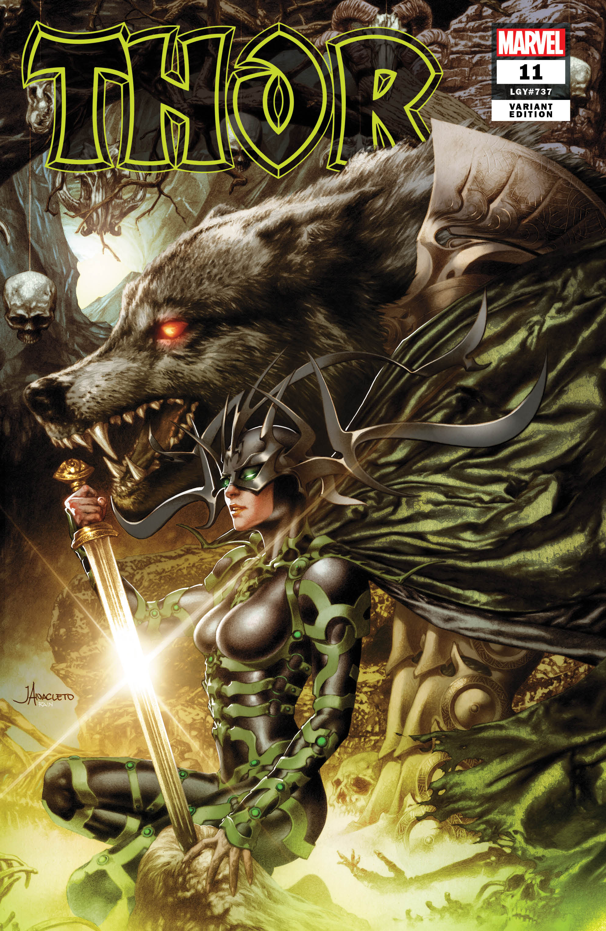 Thor #11 Unknown Comics Jay Anacleto Exclusive Var (01/06/2021) - Collectors World Toys Main image