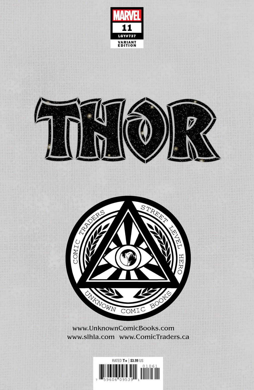 Thor #11 Unknown Comics Jay Anacleto Exclusive Var (01/06/2021) - Collectors World Toys