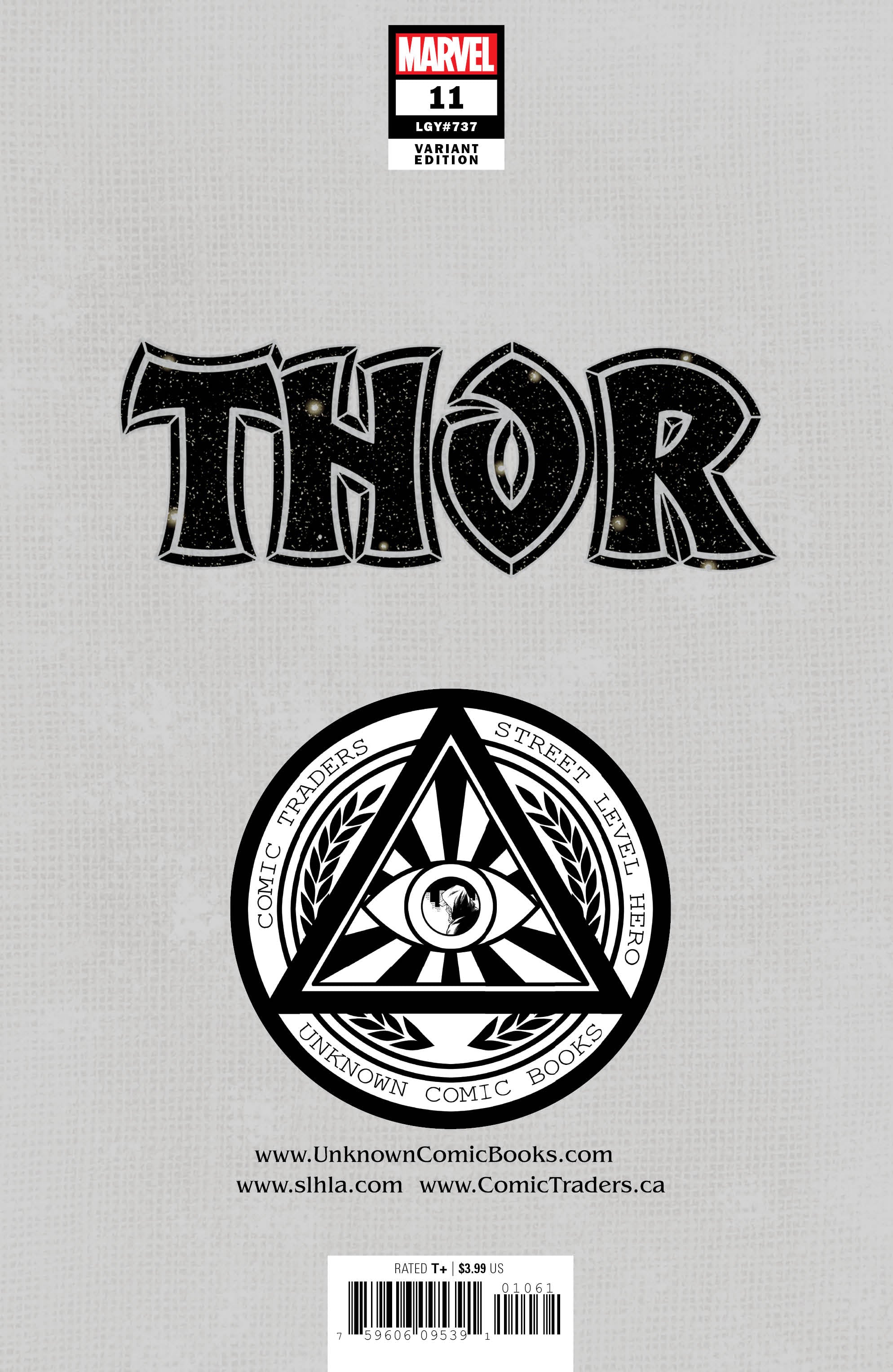 Thor #11 Unknown Comics Jay Anacleto Exclusive Var (01/06/2021) - Collectors World Toys
