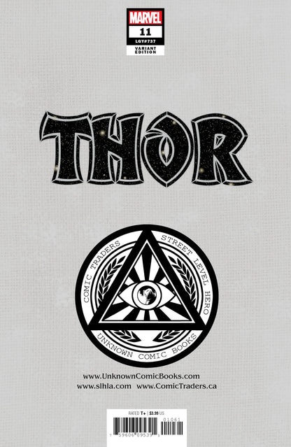 Thor #11 Unknown Comics Jay Anacleto Exclusive Var (01/06/2021) - Collectors World Toys