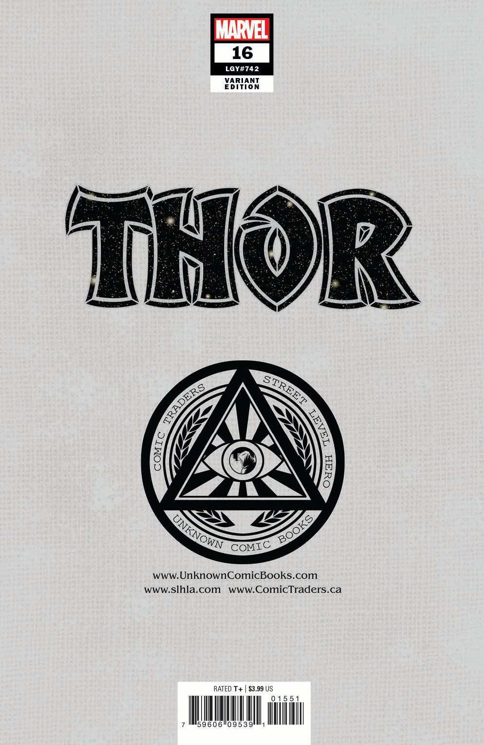 Thor #16 Unknown Comics Gabirele Dell'Otto Exclusive Var (08/25/2021) - Collectors World Toys