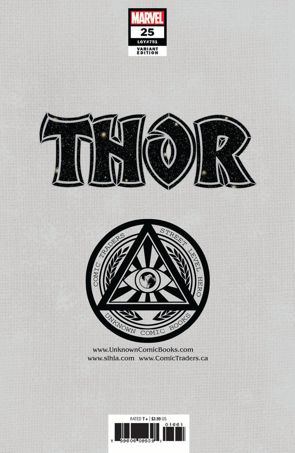 Thor #25 Unknown Comics Sabine Rich Exclusive Virgin Var (05/18/2022) - Collectors World Toys