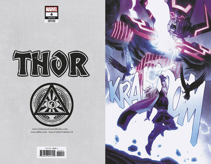 THOR #4 UNKNOWN COMICS EXCLUSIVE 3RD PTG KLEIN VIRGIN VAR (09/09/2020) - Collectors World Toys