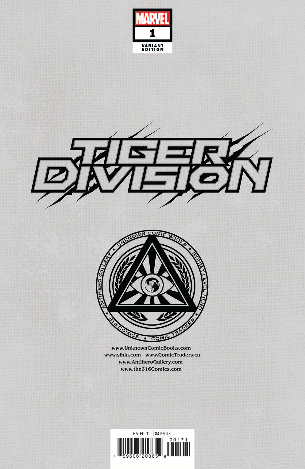 Tiger Division #1 Unknown Comics Lobos Exclusive Var (11/02/2022) - Collectors World Toys