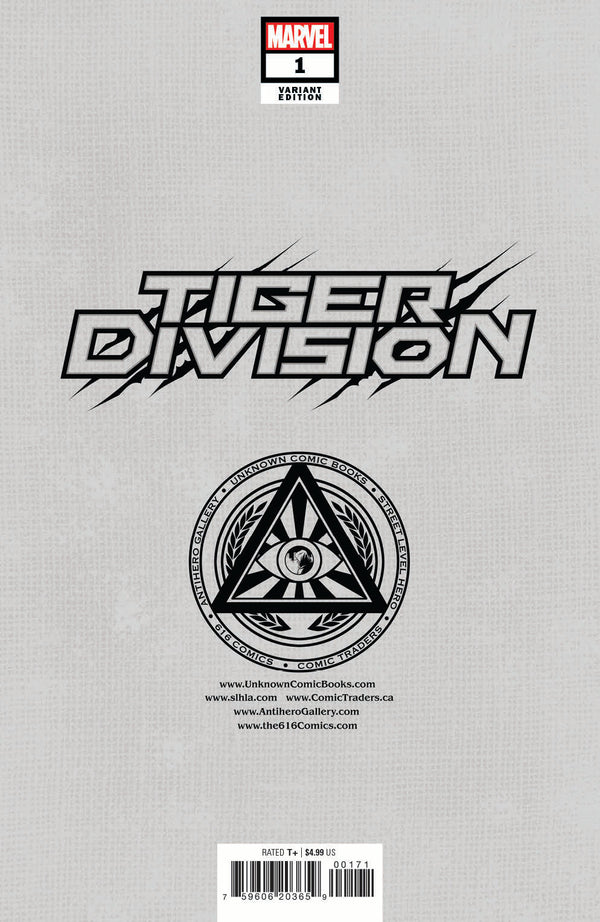 Tiger Division #1 Unknown Comics Lobos Exclusive Virgin Var (11/02/2022) - Collectors World Toys