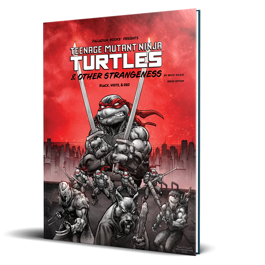 Teenage Mutant Ninja Turtles & Other Strangeness Black, White & Red Edition Main image