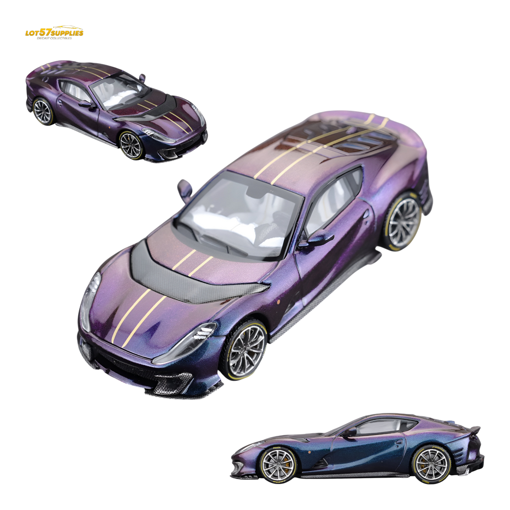 (Pre-Order) TOC Ferrari 812C - Chameleon Purple 1:64